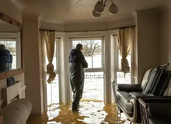 water damage restoration service North Pekin